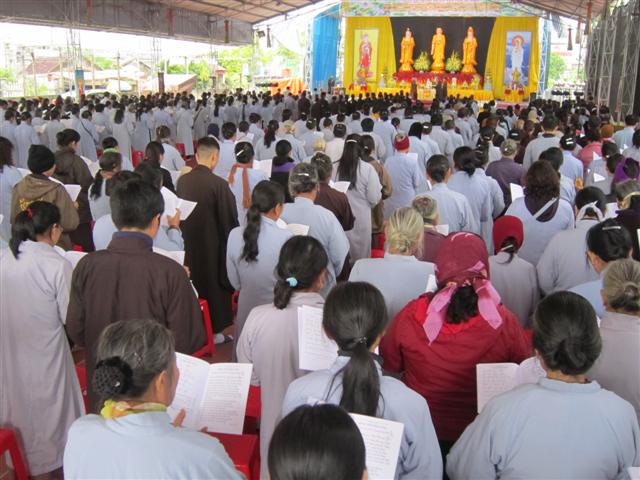 Thái Bình: Lễ cầu siêu đồng bào nạn vong tại chùa Từ Xuyên