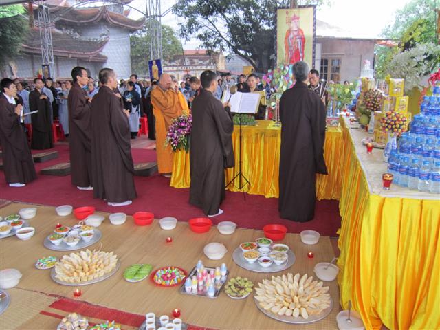 Thái Bình: Lễ cầu siêu đồng bào nạn vong tại chùa Từ Xuyên