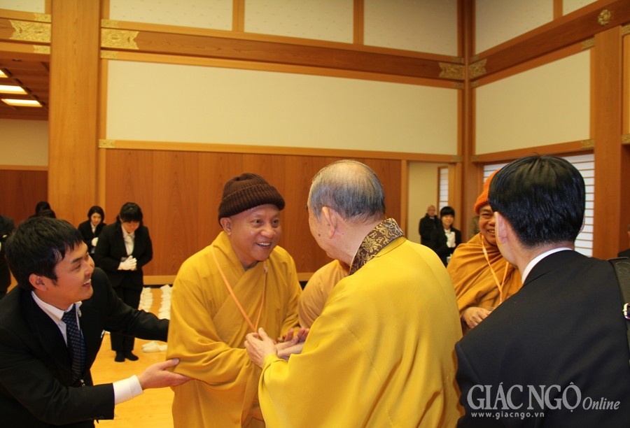 Gặp gỡ Hoà thượng Chủ tịch Thượng đỉnh Phật giáo Thế giới