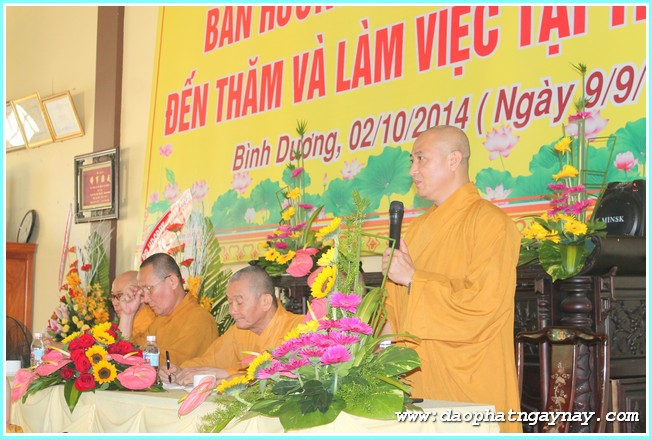 Ban Hướng Dẫn Phật Tử Trung Ương Đến Thăm &amp; Làm Việc