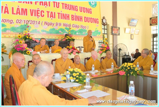 Ban Hướng Dẫn Phật Tử Trung Ương Đến Thăm &amp; Làm Việc