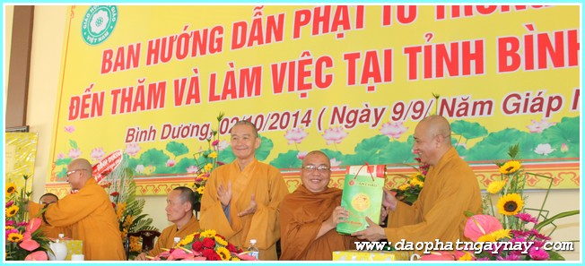 Ban Hướng Dẫn Phật Tử Trung Ương Đến Thăm &amp; Làm Việc