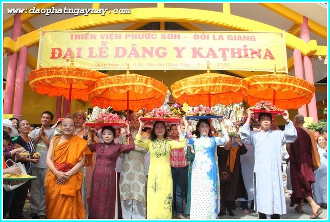 Đại lễ dâng Y Casa Kathina - PL: 2558  Tại Thiền viện Phước Sơn