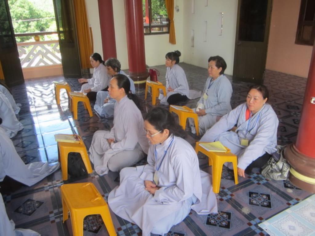 Lễ Quy y đặc biệt tại tịnh xá Ngọc Sơn
