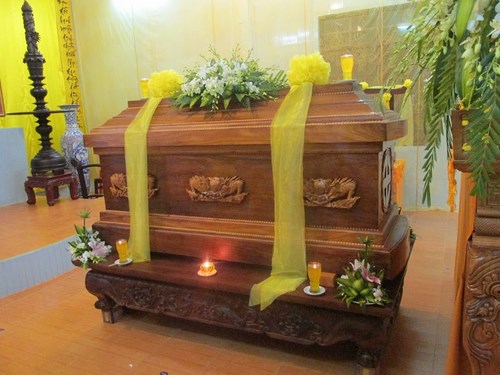 Lễ nhập kim quan cố trưởng lão hòa thượng Thích Pháp Chiếu