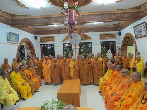 Lễ nhập kim quan cố trưởng lão hòa thượng Thích Pháp Chiếu