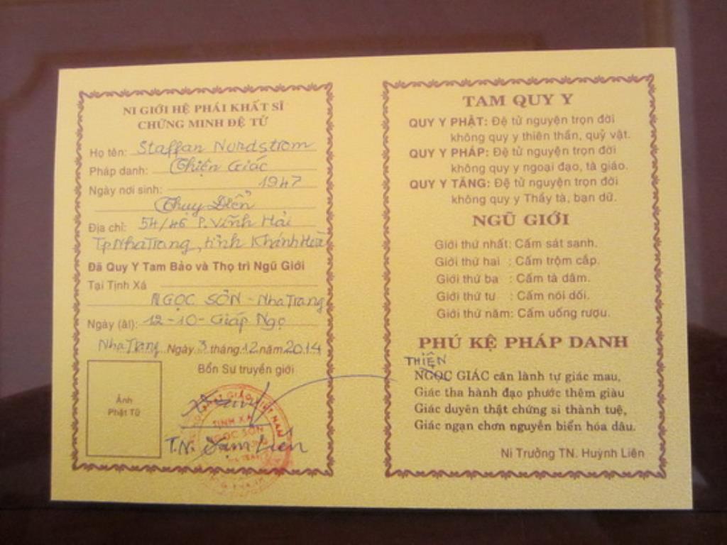 Lễ Quy y đặc biệt tại tịnh xá Ngọc Sơn