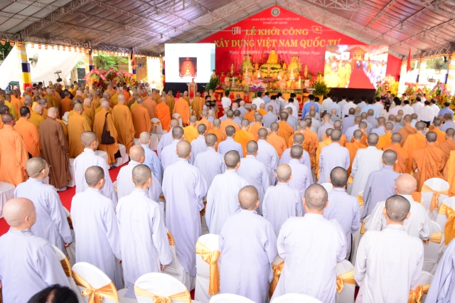 TP.HCM: Lễ khởi công xây dựng Việt Nam Quốc Tự - Trung tâm hành chính GHPGVN TP. HCM