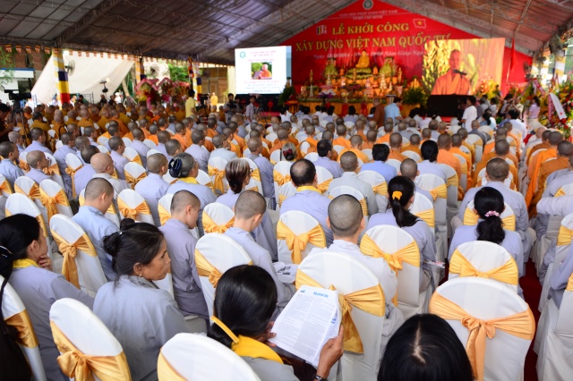 TP.HCM: Lễ khởi công xây dựng Việt Nam Quốc Tự - Trung tâm hành chính GHPGVN TP. HCM