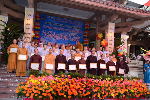 TP.HCM: Lễ tri ân và cấp học bổng Thích Minh Châu