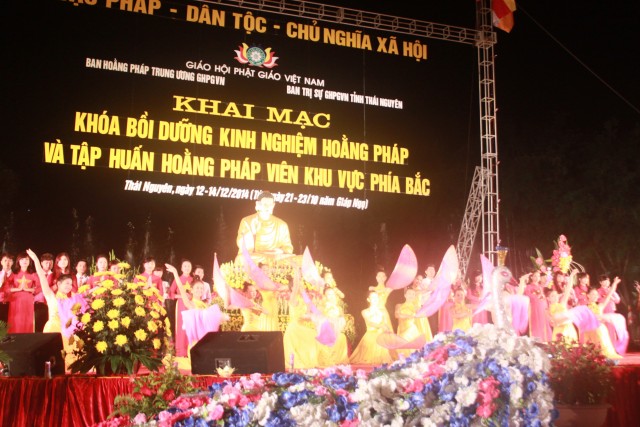 Thái Nguyên: Khai mạc khóa tập huấn kinh nghiệm hoằng pháp khu vực phía Bắc