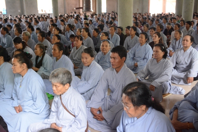 TT Thích Nhật Từ thuyết giảng trong ngày tu an lạc tại chùa Cổ Am
