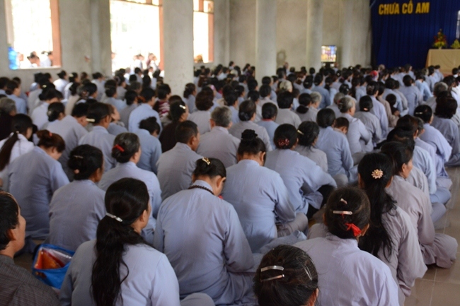 TT Thích Nhật Từ thuyết giảng trong ngày tu an lạc tại chùa Cổ Am