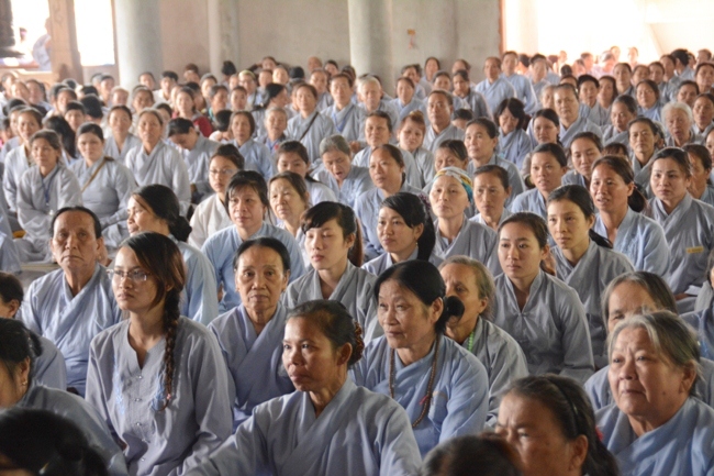 TT Thích Nhật Từ thuyết giảng trong ngày tu an lạc tại chùa Cổ Am