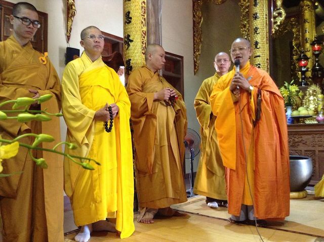 Hà Nội: Lễ cầu Quốc thái dân an, cầu siêu trên sông Hồng
