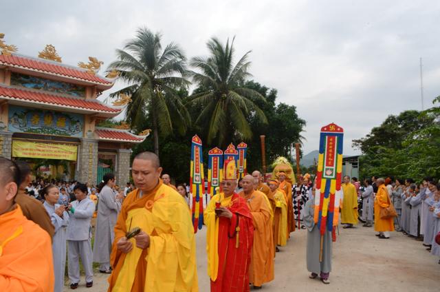 Khánh Hòa: Lễ Cung tống kim quan HT.Thích Trí Hải Trà tỳ