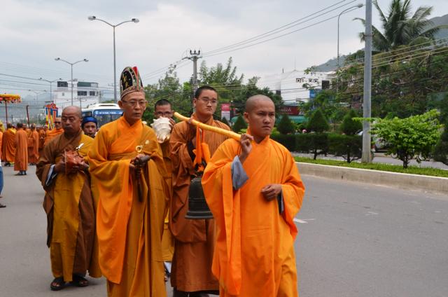 Khánh Hòa: Lễ Cung tống kim quan HT.Thích Trí Hải Trà tỳ