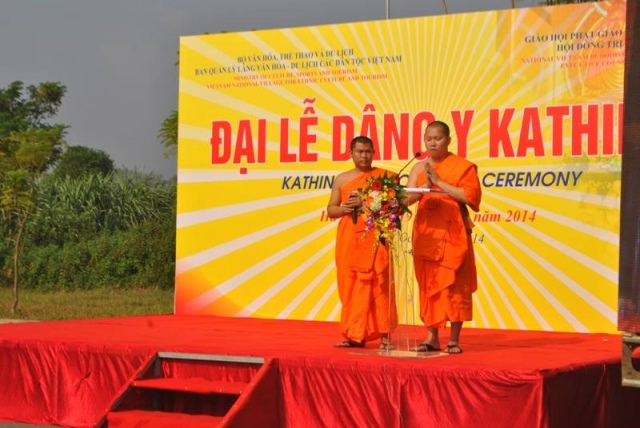 Lễ Dâng Y kathina đầu tiên ở chùa Khmer - Hà Nội