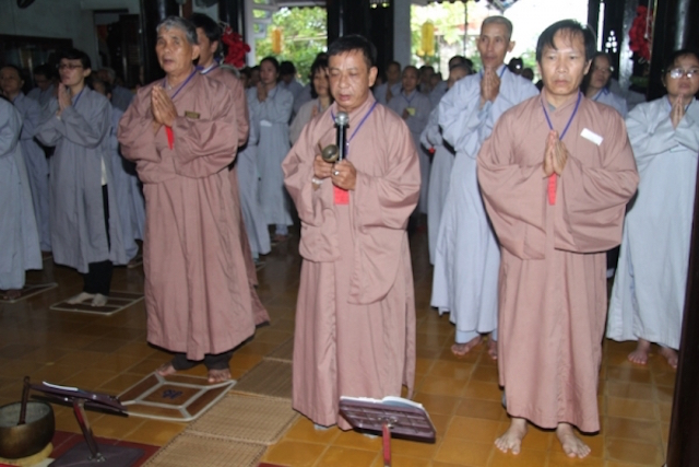 Khánh Hòa: Khóa tu Một ngày Tịnh lạc tại chùa Kỳ Viên Trung Nghĩa
