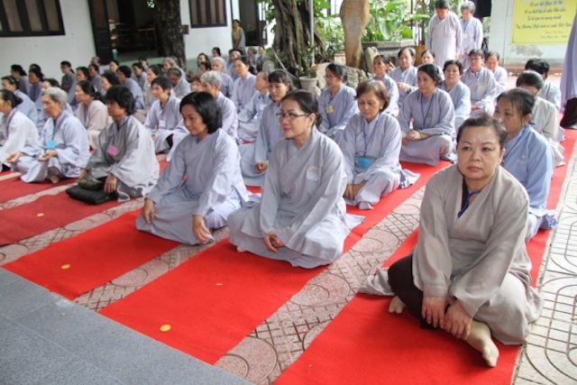 Khánh Hòa: Khóa tu Một ngày Tịnh lạc tại chùa Kỳ Viên Trung Nghĩa