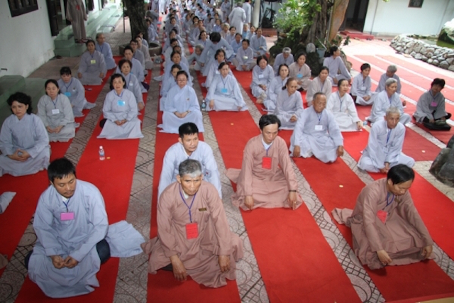 Khánh Hòa: Khóa tu Một ngày Tịnh lạc tại chùa Kỳ Viên Trung Nghĩa