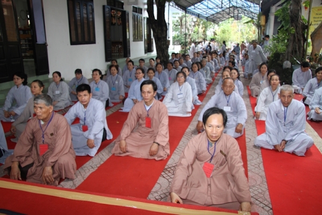 Khánh Hòa: Khóa tu Một ngày Tịnh lạc tại chùa Kỳ Viên Trung Nghĩa