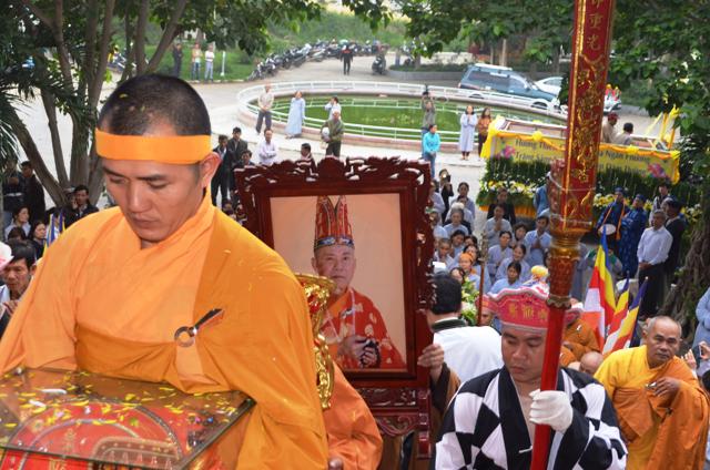 Khánh Hòa: Lễ Cung tống kim quan HT.Thích Trí Hải Trà tỳ