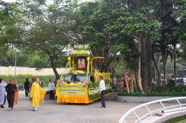 Khánh Hòa: Lễ Cung tống kim quan HT.Thích Trí Hải Trà tỳ