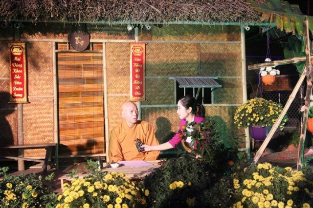 Thái Bình: Không khí đón xuân tại chùa Từ Xuyên