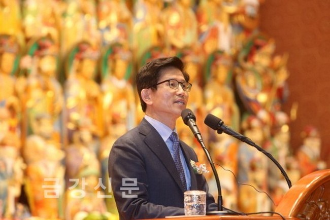 Hàn Quốc: Thiền phái Thiên Thai kỷ niệm 103 năm sinh nhật Tổ sư Thượng Nguyệt Viên Giác