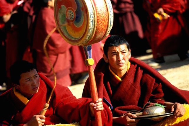Chùm ảnh Lễ hội tổ Monlam Phật giáo Tây Tạng 2015