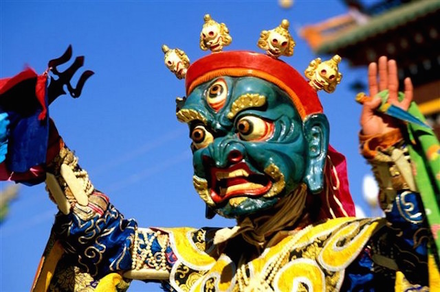 Chùm ảnh Lễ hội tổ Monlam Phật giáo Tây Tạng 2015