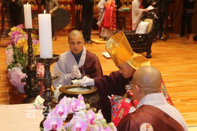 Hàn Quốc: Thiền phái Thiên Thai kỷ niệm 103 năm sinh nhật Tổ sư Thượng Nguyệt Viên Giác