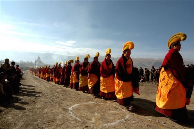 Chùm ảnh Lễ hội tổ Monlam Phật giáo Tây Tạng 2015
