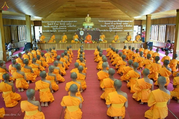Thái Lan: Chùm ảnh xuất gia gieo duyên
