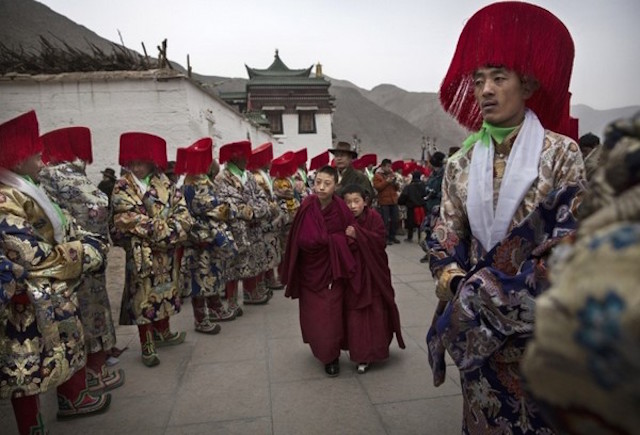 Chùm ảnh Lễ hội tổ Monlam Phật giáo Tây Tạng 2015