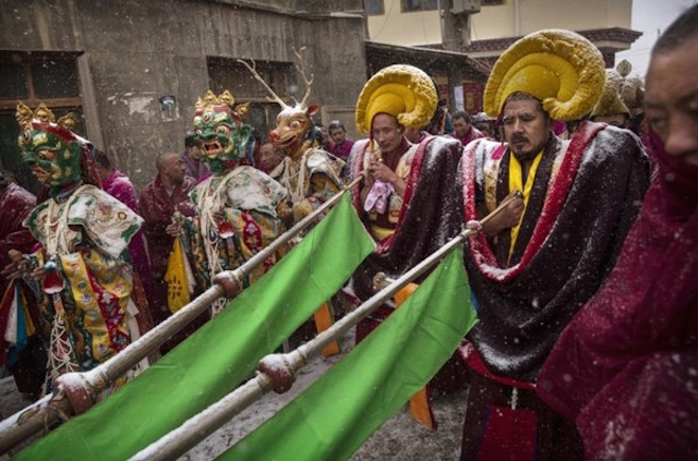 Chùm ảnh Lễ hội tổ Monlam Phật giáo Tây Tạng 2015