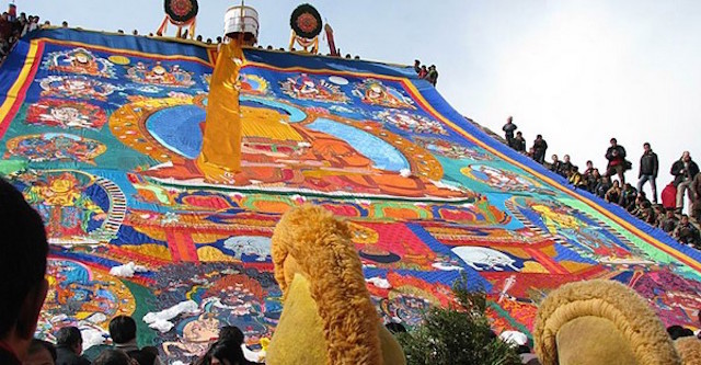 Chùm ảnh Lễ hội tổ Monlam Phật giáo Tây Tạng 2015
