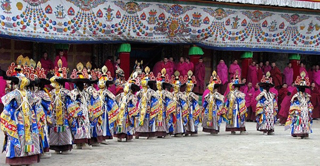 Chùm ảnh Lễ hội tổ Monlam Phật giáo Tây Tạng 2015