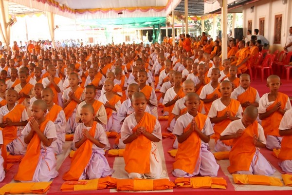 Thái Lan: Chùm ảnh xuất gia gieo duyên
