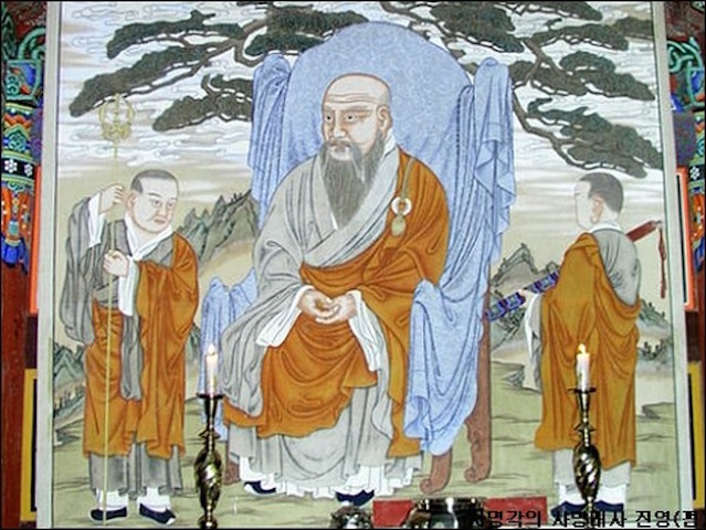 Hàn Quốc: Đông Quốc đệ nhất Già lam Huỳnh Hạt Sơn môn Trực Chỉ Tự  (동국제일가람-東國第一伽藍)