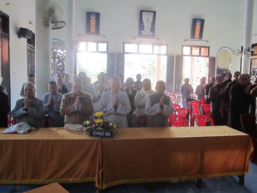BTS GHPGVN  thị xã Ninh Hòa tổng kết Phật sự 2014