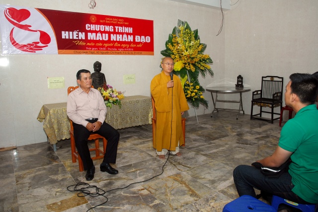 Chùa Giác Ngộ: Hơn 200 người đăng ký tham gia hiến máu nhân đạo