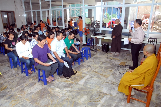 Chùa Giác Ngộ: Hơn 200 người đăng ký tham gia hiến máu nhân đạo