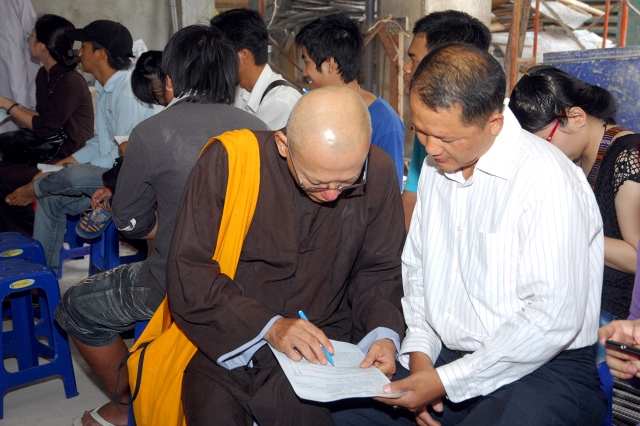 Chùa Giác Ngộ: Hơn 200 người đăng ký tham gia hiến máu nhân đạo