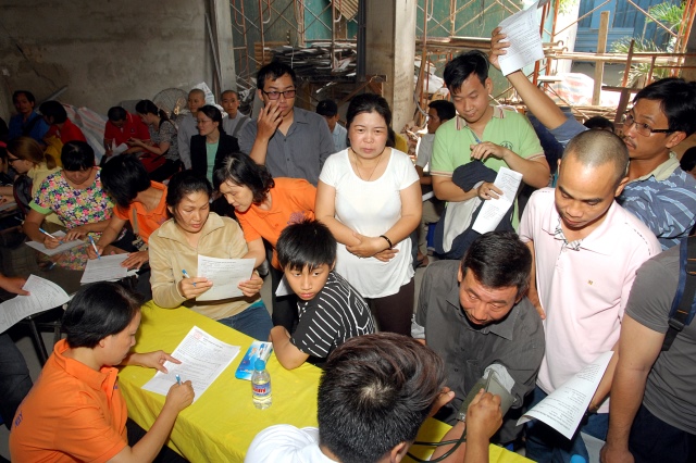 Chùa Giác Ngộ: Hơn 200 người đăng ký tham gia hiến máu nhân đạo