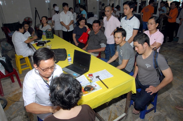 Chùa Giác Ngộ: Hơn 200 người đăng ký tham gia hiến máu nhân đạo