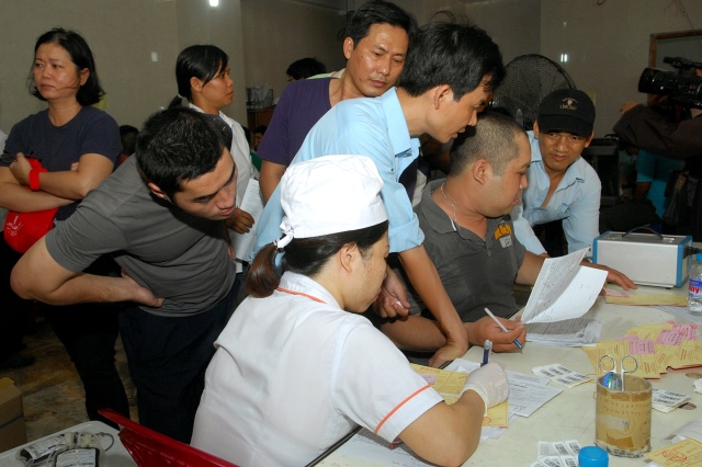 Chùa Giác Ngộ: Hơn 200 người đăng ký tham gia hiến máu nhân đạo