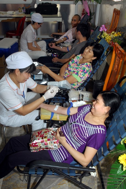 Chùa Giác Ngộ: Hơn 200 người đăng ký tham gia hiến máu nhân đạo