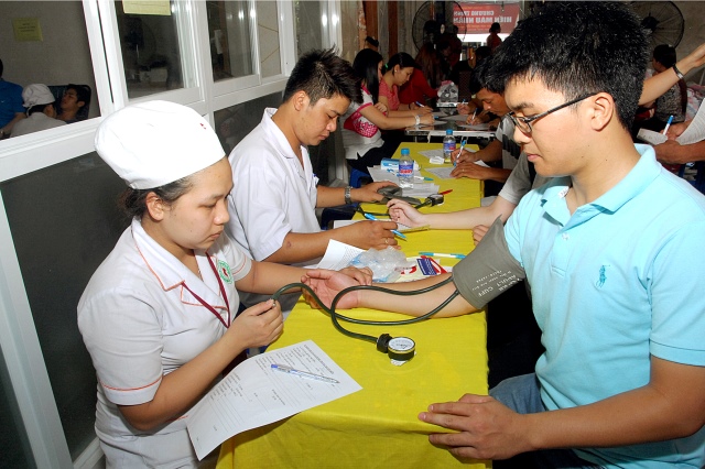 Chùa Giác Ngộ: Hơn 200 người đăng ký tham gia hiến máu nhân đạo